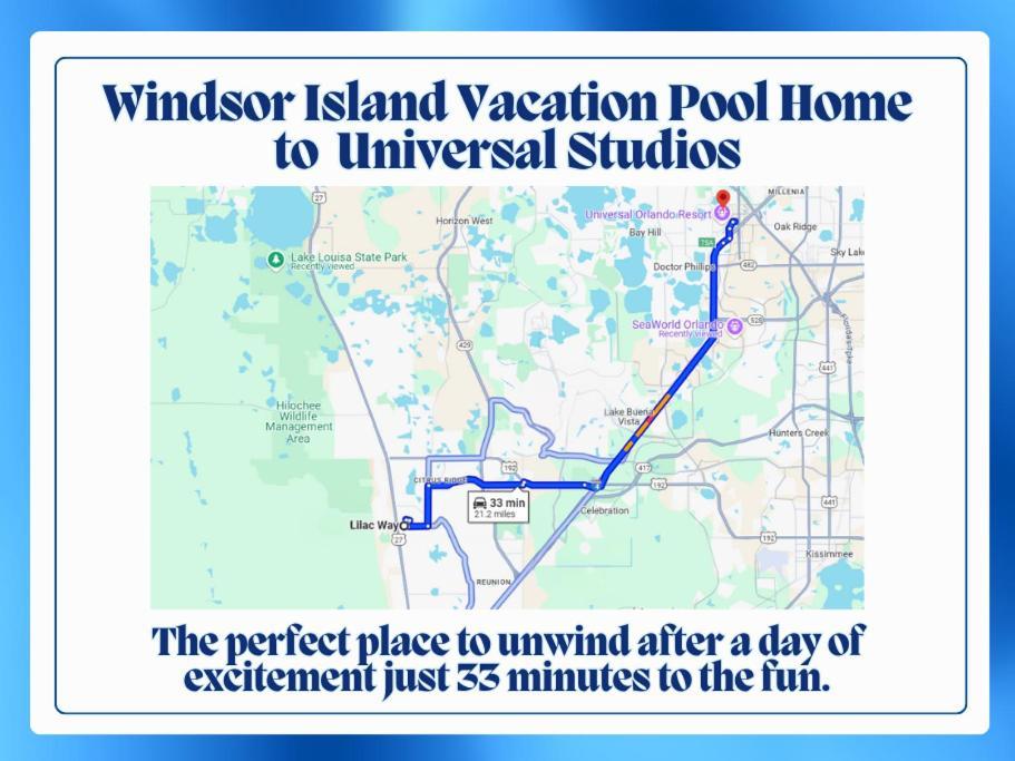 Windsor Island Vacation Pool Home Davenport Exteriér fotografie
