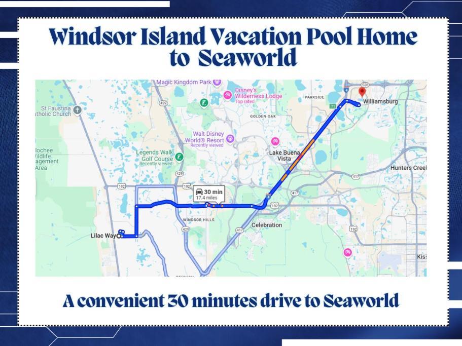 Windsor Island Vacation Pool Home Davenport Exteriér fotografie
