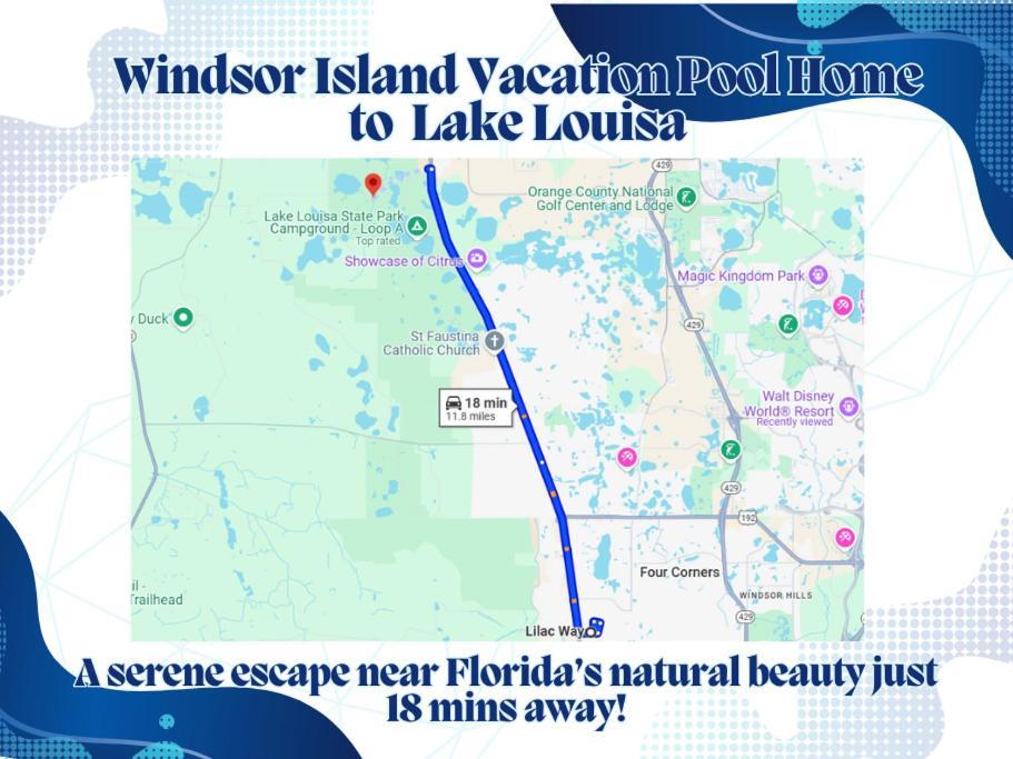 Windsor Island Vacation Pool Home Davenport Exteriér fotografie
